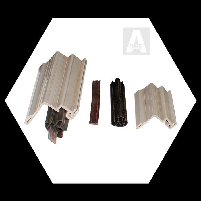 PVC DOOR PROFILE+GASKET&12MM MAGNET