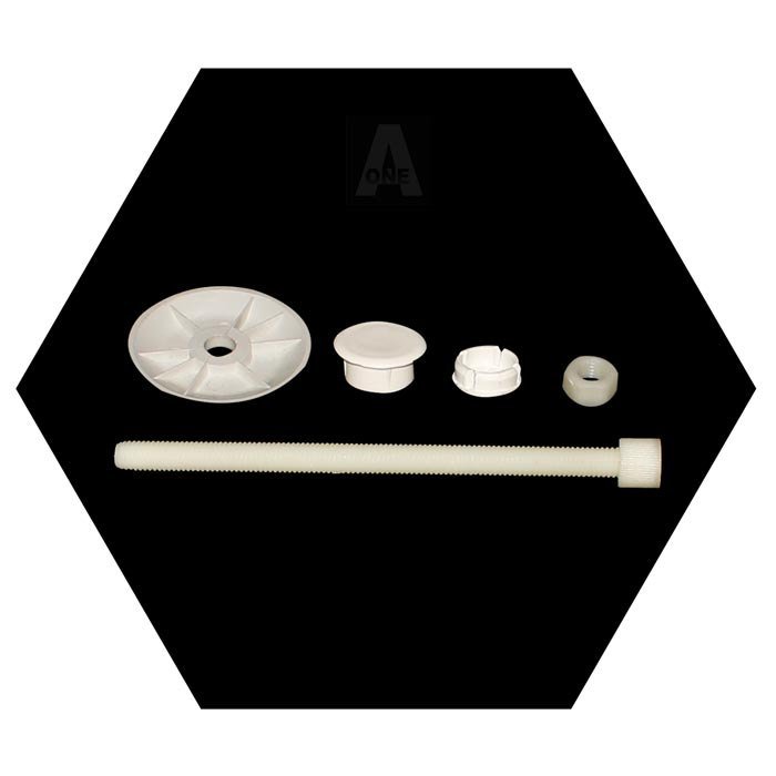 Nylon Bolt & Nut, Cap, Washer