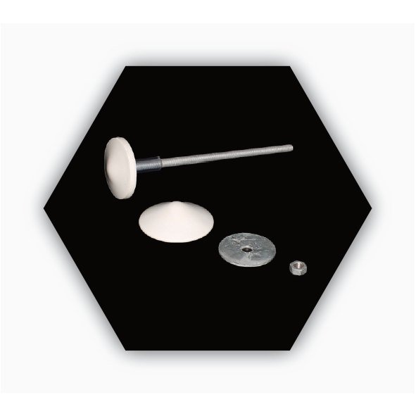 MUSHROOM BOLT 10X250MM