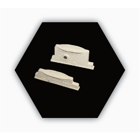 PLASTIC CAMLOCK 40 MM MILKY — product image 3