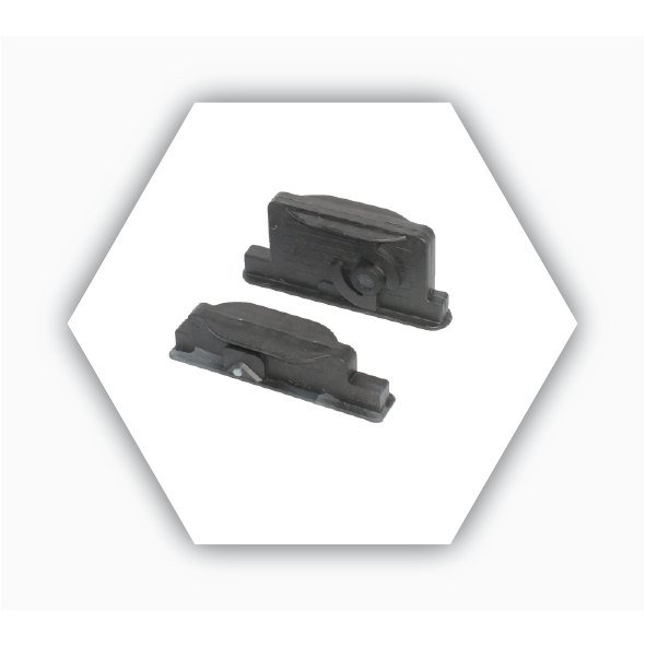 PLASTIC CAMLOCK 60 MM BLACK — product image 2