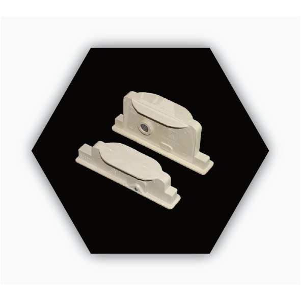 PLASTIC CAMLOCK 60 MM MILKY — product image 2