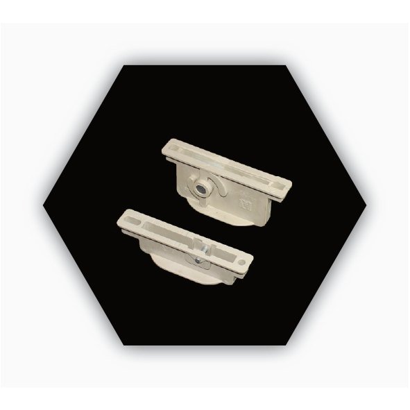 PLASTIC CAMLOCK 60 MM MILKY — product image 3