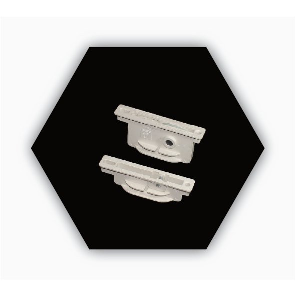 PLASTIC CAMLOCK 60 MM SUPER WHITE — product image 4