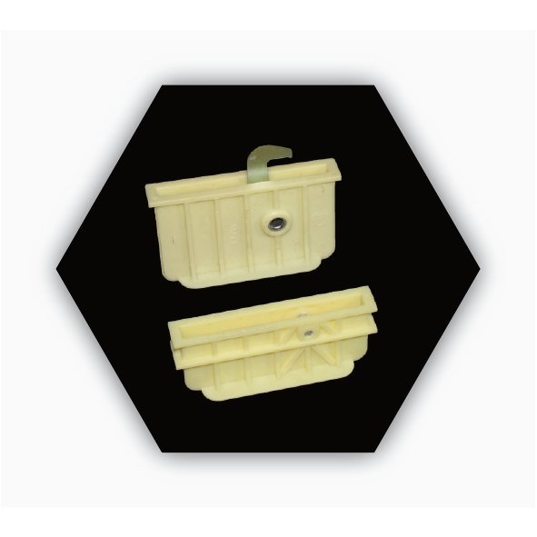 PLASTIC CAMLOCK NO 02 YELLOW