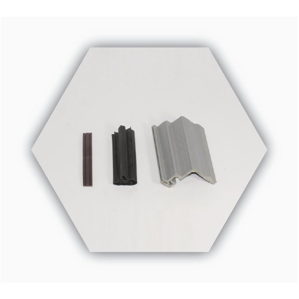 PVC DOOR PROFILE+GASKET&12MM MAGNET — product image 2